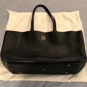 MCM Wandel leather shopper